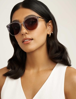 Carré Anne Klein Animal Print Sunglasses   | QIB-8329121